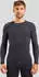 Odlo Performance Wool Langarm-Funktionsunterhemd mattschwarz