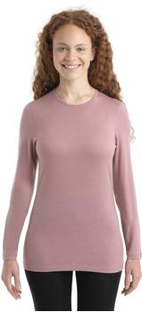 Icebreaker Oasis LS Crewe Langarmshirt crystalpink