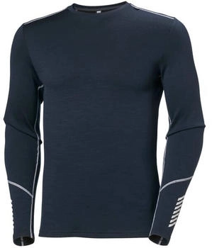 Helly Hansen Lifa Merino Midweight Crew blau schwarz