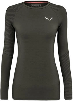 Salewa Cristallo Warm Alpine Merino Responsive Langarm-baselayer dark olive 00-0000028206-5280