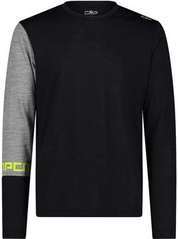 CMP Langarm-T-Shirt Basic schwarz 33N3347 U901-56
