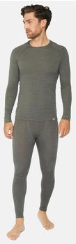 Danish Endurance Funktionsshirt Merino Baselayer Set langarm dunkelgrau