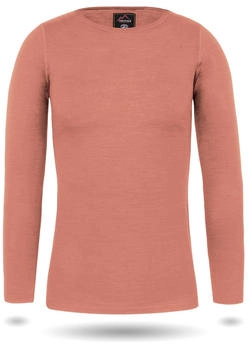 Normani Merino Langarm-Shirt Mandurah rosa
