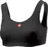 Castelli Rosso Corsa Sport-BH schwarz
