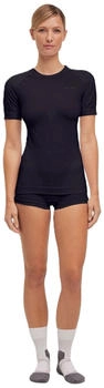 Falke Funktionsshirt kurzarm feuchtigkeitsableitend black
