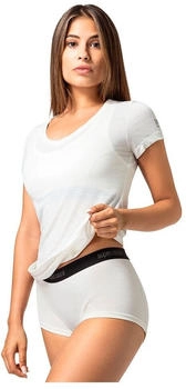 Super Natural Sierra140 V Neck Kurzarm-t-shirt fresh white SNW021470-620