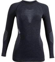 Uyn U100121, UYN Fusyon Cashmere langarm Funktionsshirt Damen grey stone/pearl XS