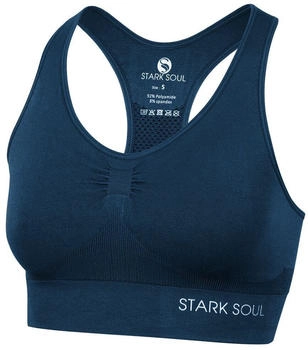 Stark Soul Soul Seamless Light Sport-BH marineblau