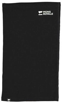Mons Royale Daily Dose Merino Flex Nackenwärmer Mundschutzmasken schwarz