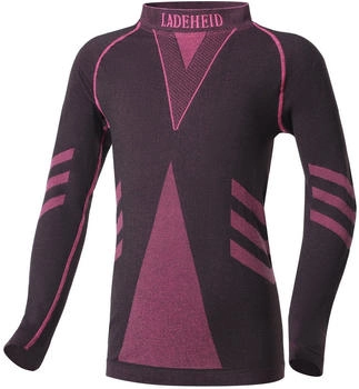 Ladeheid Funktionsunterhemd Kinder Langarm Shirt LAGI007 schwarz rosa