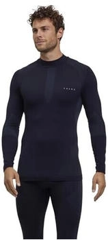 Falke Langarmshirt Turtle Warm schwarz