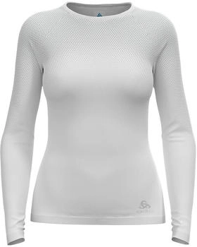 Odlo Crew Performance Light Eco Langarm-baselayer wei&szlig; 188781-10000