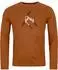 Ortovox 185 Merino Mountain Cutout Funktionsshirt langarm (Herren)