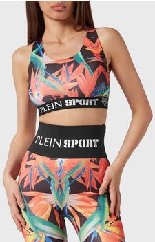 Plein Sport Lauftop Sport Bh 0221 schwarz mehrfarbig Plein Sport Lauftop Sport Bh 0221 schwarz mehrfarbig