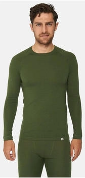 Danish Endurance Merino Langarm Shirt grün