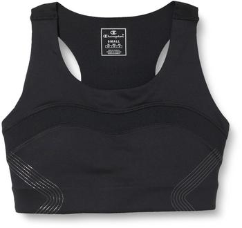 Champion Athletic Sportbras W-Matt Tonal Print High Impact Sport BH schwarz Kk001