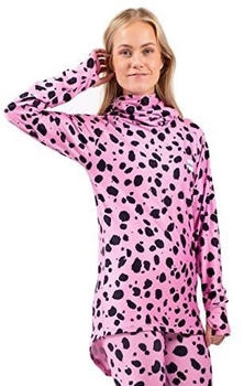 Eivy Icecold Gaiter Top Yoga Shirt pink cheetah