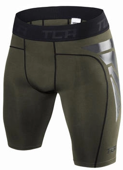 TCA Base Layer Shorts Jungen grün