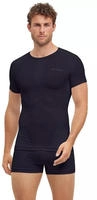 Falke 39662-3000, Falke Warm Unterhemd Herren-Schwarz, Gr&ouml;&szlig;e S male