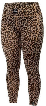 Eivy Pocket Wool Tights braun leopard