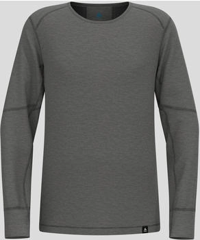 Odlo Active X-warm Kids Bl Top Crew Neck L grau