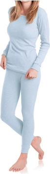 Mobile Technology Damen Ski- Thermowäsche Set Ice Blue