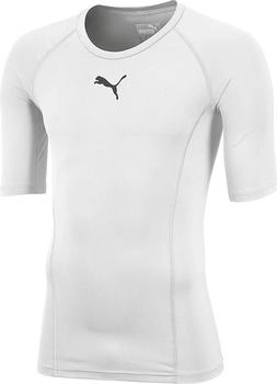 Puma Liga Baselayer Tee SS Jr 655919-04 Kinder Kompressionsshirt wei&szlig;