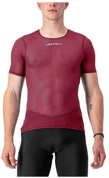 Castelli Pro Mesh Kurzarm-Funktionsunterhemd bordeaux Castelli Pro Mesh Kurzarm-Funktionsunterhemd bordeaux