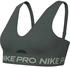 Sport-BH Pro Indy Plunge gepolstert mittlerer Halt vintage green jade horizon HF7324-338