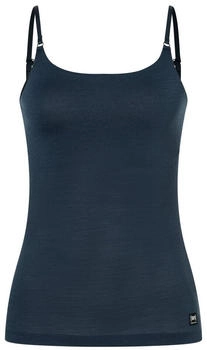 Super Natural Cosy ärmelloses T-shirt blau schwarz SNW023610-W01