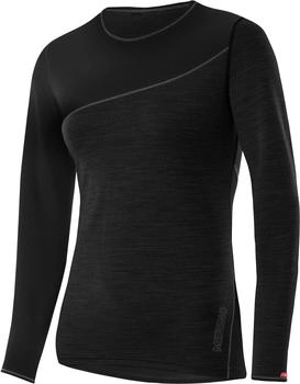 Löffler Shirt L S TRANSTEX Merino Unterhemd schwarz