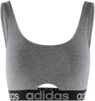 Adidas Scoop Bralette Bustier heather grey