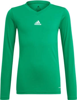 Adidas Team Base Longsleeve GN7515 Kinder Funktionsunterwäsche team grün