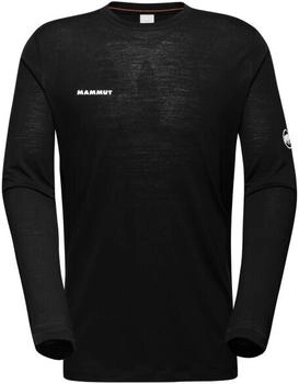 Mammut Tree Wool FL Longsleeve schwarz 0001