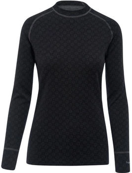 Thermowave Xtrm412 Merino Xtreme Langarm-baselayer schwarz dunkelgrau meliert XTRM412-990