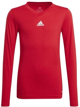 Adidas Team Base Shirt Longsleeve Kinder rot