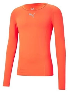 Puma LIGA Baselayer Tee neonorange