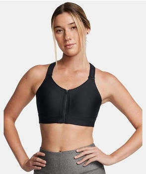 Under Armour Infinity High Zip Bra 1384118-002 schwarz