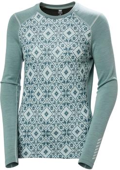 Helly Hansen Lifa Merino Graphic Unterbekleidung grün