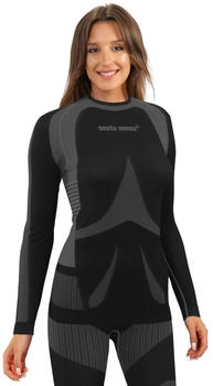 Sesto Senso Funktionsunterwäsche Langarm Shirt grau