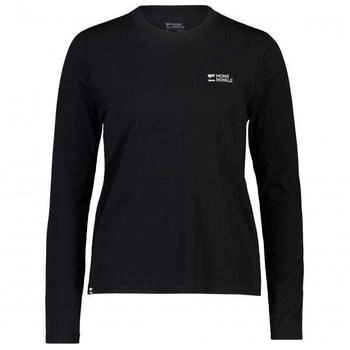 Mons Royale Icon Relaxed L S Merinoshirt schwarz