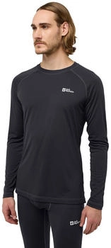 Jack Wolfskin Infinite Light LS Herren Funktionsshirt schwarz black