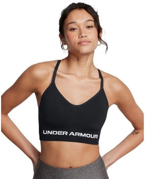 Under Armour Vanish Seamless Low Bra schwarz weiß
