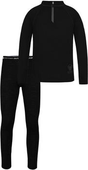Normani Merino Oberteil 'Nyapari' und Hose 'Mackay' schwarz