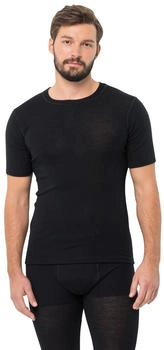Jack Wolfskin Merino Shortsleeve schwarz