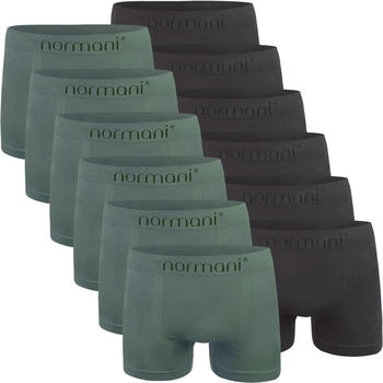 Normani Mikrofaser-Boxershorts grau
