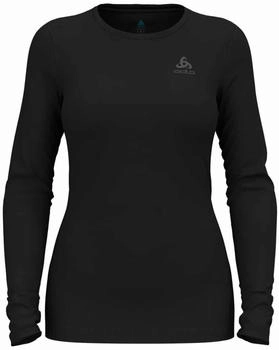 Odlo Natural Merino Merinowolle Shirt schwarz