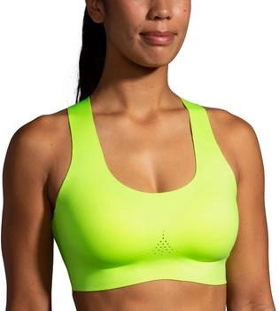Brooks England Dare Crossback Run Bra neongelb