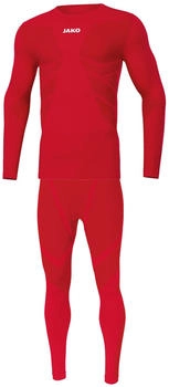 JAKO Thermo-Unterwäsche Set COMFORT C6755-01 sportrot