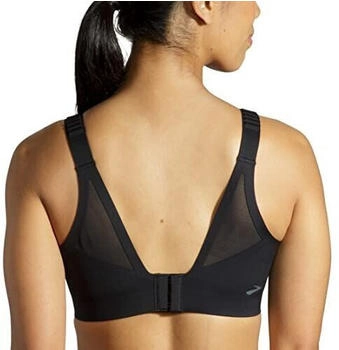 Brooks England Dare Scoopback Run Bra schwarz